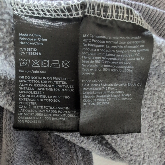 Divided H&M ANGELIC Sweater Size Large - Picture 6 of 8